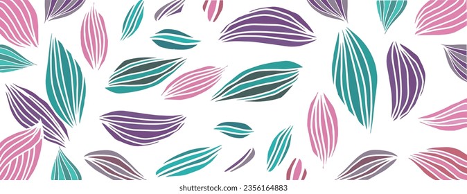 Leaf Art for Decoration Hintergrund