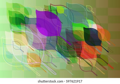 leaf art elements