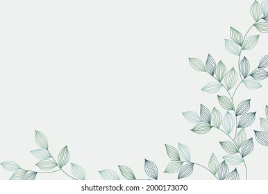 Leaf artwork vector illustration design wallpaper background collection