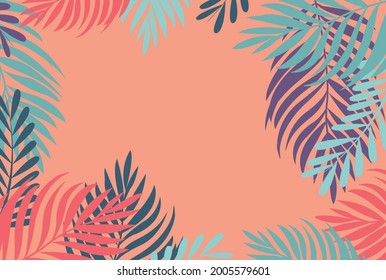 Leaf artwork vector illustration design wallpaper background collection