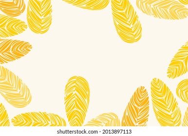 Leaf artwork vector illustration design wallpaper background collection