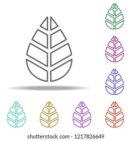 Leaf, autumn icon. Elements of Thanksgiving day in multi color style icons. Simple icon for websites, web design, mobile app, info graphics
