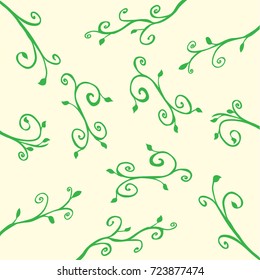 leaf background abstract pattern vector, decoration vector design element