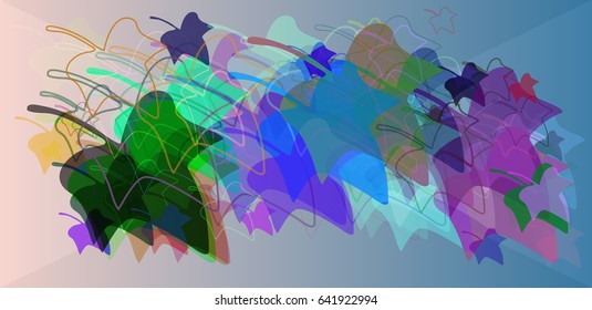 leaf background art