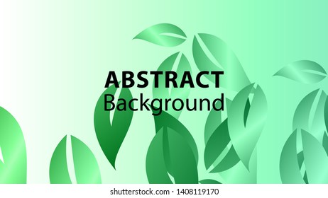 leaf background colorful pattern - vector illustration