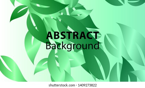 leaf background colorful pattern - vector illustration