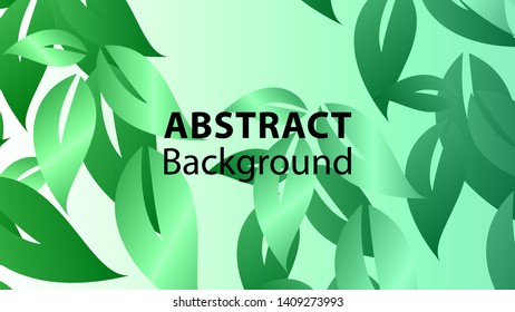 leaf background colorful pattern - vector illustration
