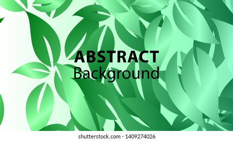 leaf background colorful pattern - vector illustration