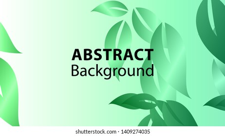 leaf background colorful pattern - vector illustration