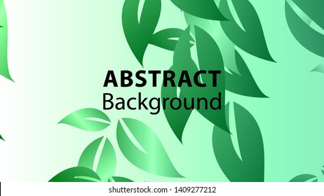 leaf background colorful pattern - vector illustration