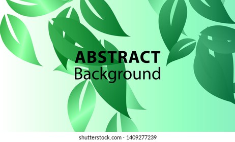 leaf background colorful pattern - vector illustration