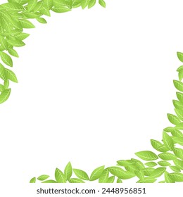 Leaf Background Copy Space Illustration Vector Nature Season