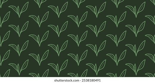 leaf background. flat illustration leave background pattern background. leaves pattern wallpaper. leaf seamless pattern background.