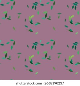 Fondo de hoja, patrón floral sin fisuras, diseño floral, Vector de fondo, diseño de fondo, textura sin fisuras, patrón ornamental, hojas de Vector, diseño de Vector, patrón de fondo