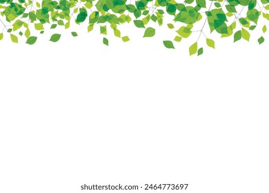 Leaf background icon illustration design template