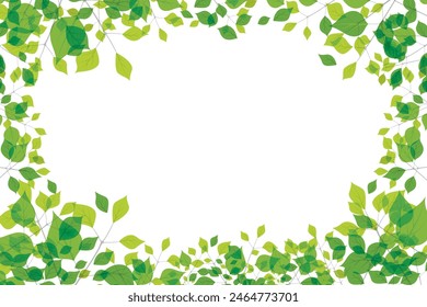 Leaf background icon illustration design template