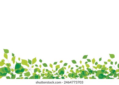 Leaf background icon illustration design template