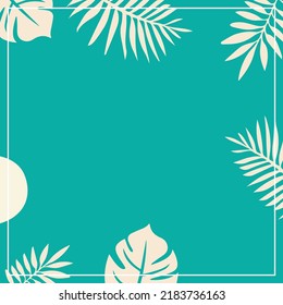 Leaf background layout banners design. Horizontal poster, greeting card, header for website