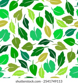 leaf background. leaves pattern background. green leaves pattern background.	