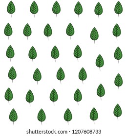 Leaf background pattern