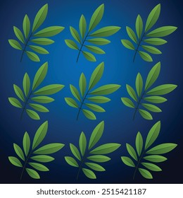 leaf Background of Repeating Beauty Design and Nature Repetition to Complex A Journey Through Symmetry