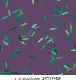 Fondo de la hoja, fondo sin fisuras, naturaleza de los fondos, diseño de fondo, hoja aislada, Formas de Vector, verano de fondo, patrón ornamental, diseño floral, Fondo de pantalla sin fisuras