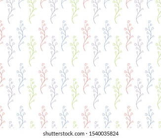 Leaf background . Seamless background pattern .