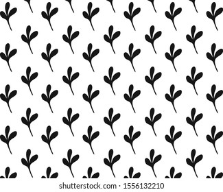 Leaf background . Seamless background pattern .