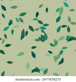 Leaf background, seamless pattern vector, leaf texture, floral vector, ornaments vector, abstract background, leaf silhouette, background summer, seamless wallpaper, leaf shape