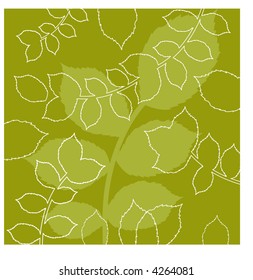 leaf background vector