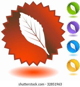 Leaf Badge Four