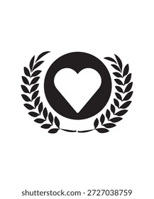 Icono de la insignia de la hoja, el mejor icono plano del Vector.