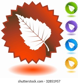 Leaf Badge Two