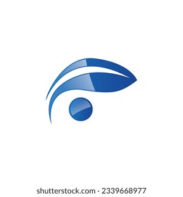 Leaf Blue logo icon designs, Nutrition Butterfly logo for business. leaf vector logo design, eco-friendly concept. Logos of green Tree leaf ecology nature element  exclusive, modern, creative, clean