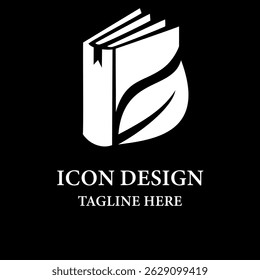 Folha Livro Eco Logo Design