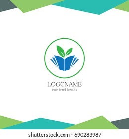 leaf book logo