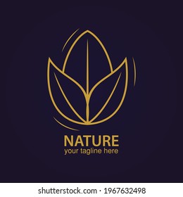 Leaf Botanic Nature Logo Template