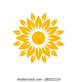 leaf botany ecology logo and icon template