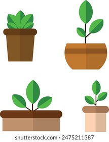 leaf botany vector element design