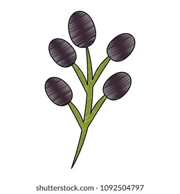 Leaf branch natural icon
