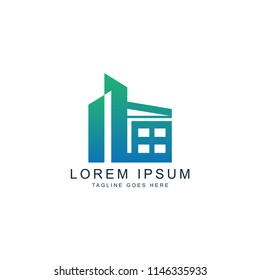 leaf build logo template