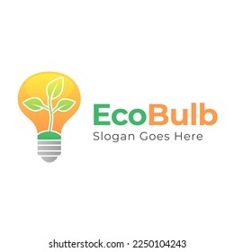 Bombilla de hoja eco Idea Vector de diseño de logotipo, Concepto de diseño, símbolo creativo, plantilla de icono