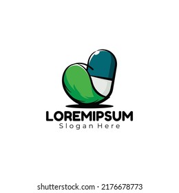 Leaf capsule logo art art