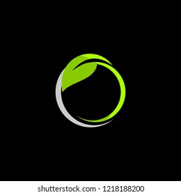 Leaf Circle Naturally Creative Abstract Business Modern Logo