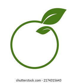 leaf circle vector, leaf circle logo design vector, herbal green tea, natural medicine, grow with green leaves.