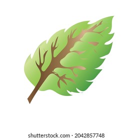 leaf clip art  vector design