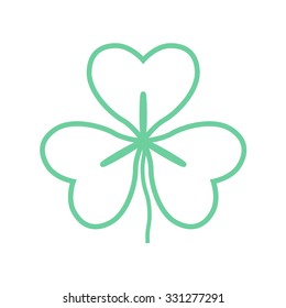 Leaf clover icon