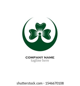 leaf clover icon design vector
