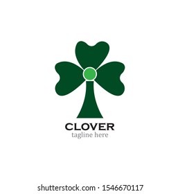 leaf clover icon design vector
