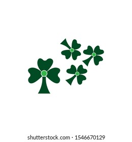 leaf clover icon design vector
